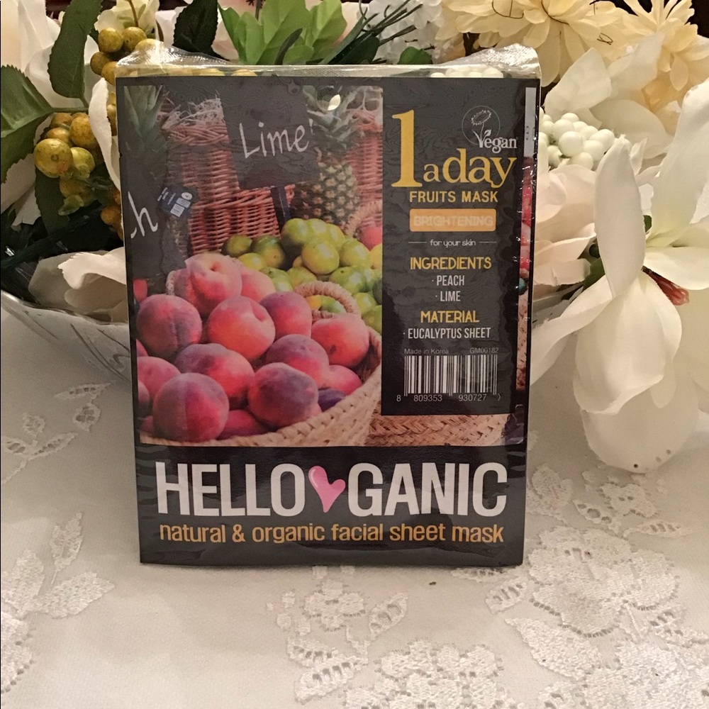 Hello Ganic 1 a Day Sheet Mask NWT